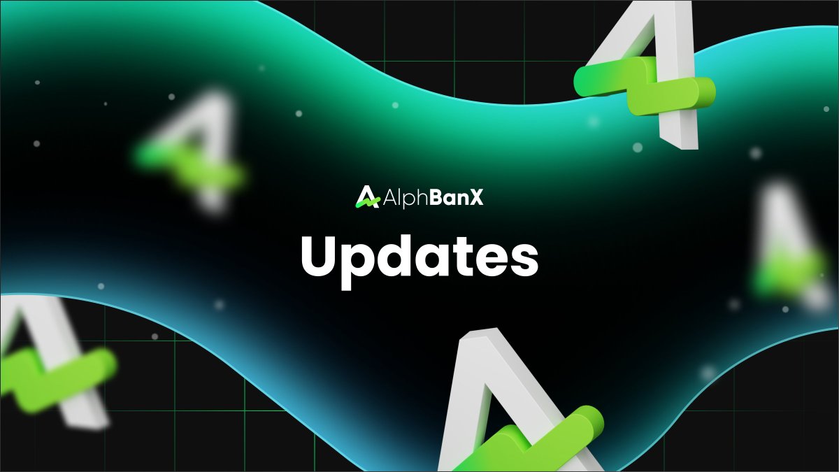 AlphBanX Update

Over the past weeks, we’ve seen some FUD in our socials - mostly due to the price drop and delays on our end. We get the frustration, and we want to be fully transparent with you.

Our team is working hard every single day to finalize AlphBanX. Here’s what we’ve