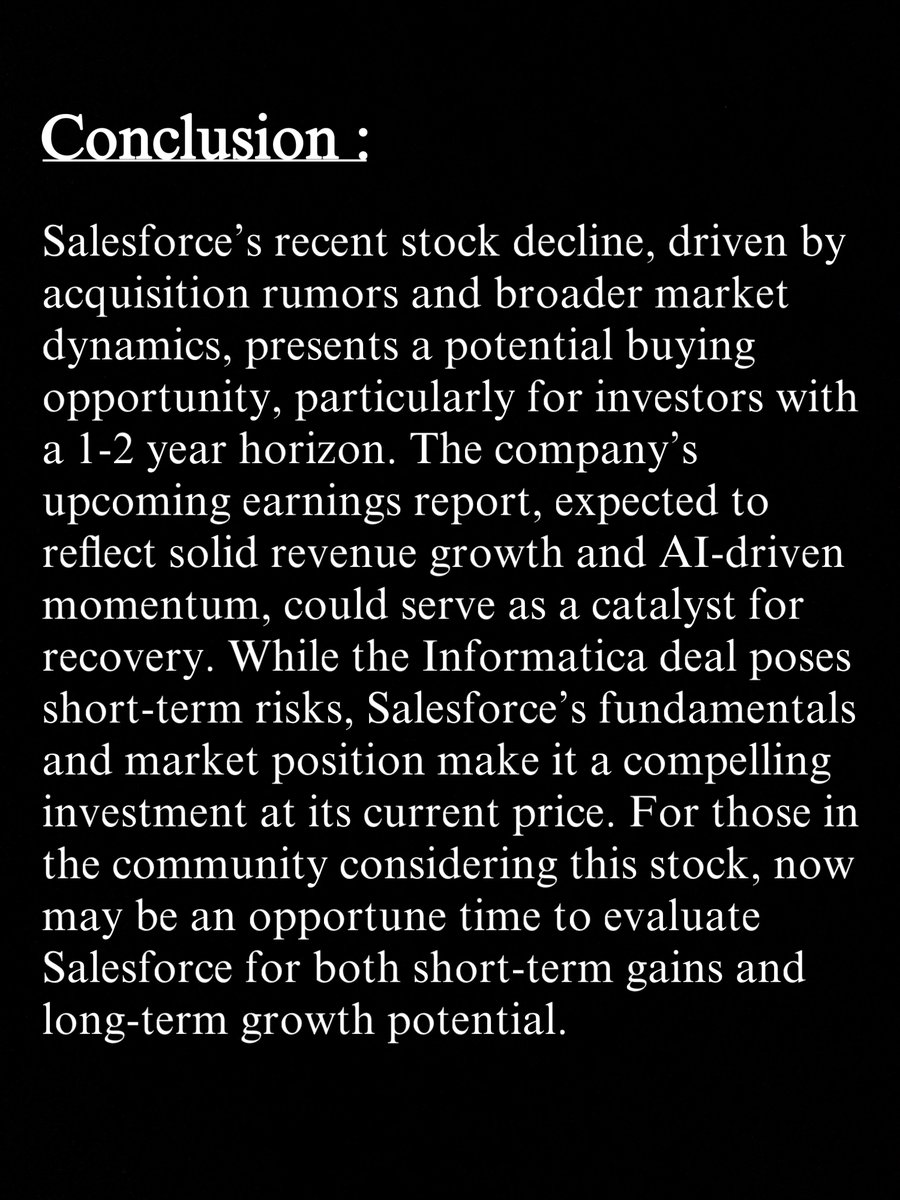 FindingMone_Y's tweet photo. Salesforce (CRM) : If you're looking for a good stock with great current price that will potentially grow 20-30% within the next year. This stock is for you https://t.co/1LJrQvvrMI