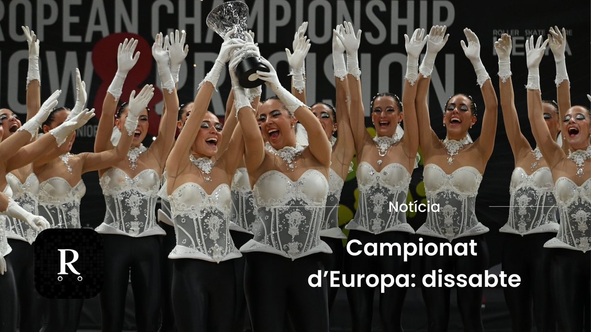 🏆CAMPIONAT D’EUROPA DE GRUPS XOU I QUARTETS

Últim dia de campionat:

🥇AS Cunit - Quartet Sènior

🥇CPA Olot - Xou Gran
🥈CPA Girona - Xou Gran

Enhorabona a tots!🥹🇪🇺

#patinatgeartistic #campionateuropa #patinatgecatala #rollerskating

instagram.com/reel/DKDSZbMqO…