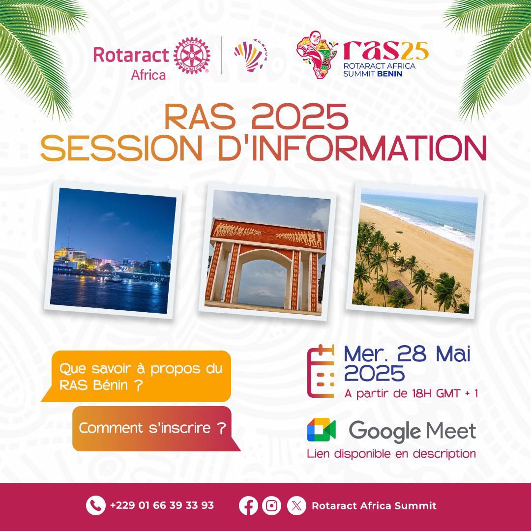 Rotaract Africa Summit Bénin 2025 tweet media
