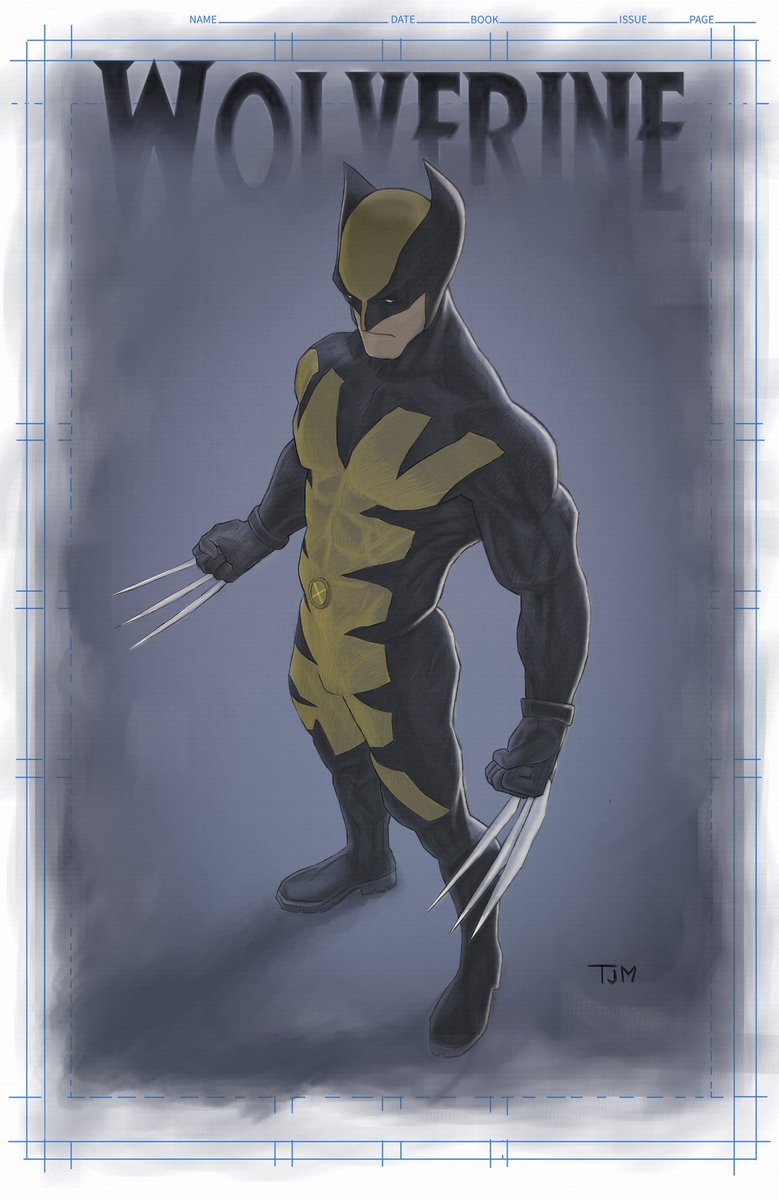 TJMDraws's tweet photo. Wolverine cover inspired by the #alexross design @MarvelComicsHQ @CBCebulski #drawing #wolverine #rendering #pose #lighting #illustration #comicbooks #ComicArt #marvel https://t.co/UQmpHv971O