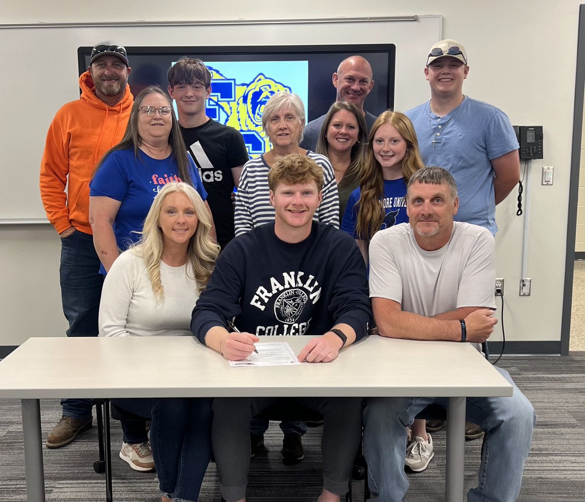 Congratulations to senior Ryan Richard on his signing with <a href="/FCGrizBaseball/">Coach Marshall</a>!