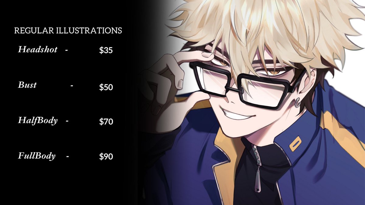 Commission’s Open! 

My last post flopped and I realized that vgen made it much harder for me to reach out clients so I decided to just stick to doing what I’ve always done 🥹🙏

I still have 4 slots open, please dm me if you’re interested!

#commissionsopen #ArtCommission