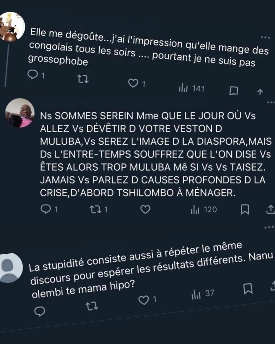 LydiaMutyebele's tweet photo. 🛑 STOP au cyberharcèlement, au sexisme et à la grossophobie.
Chaque jour, à chaque post, je reçois une vague de haine.
Pas pour mes idées.
Mais pour qui je suis :
Une femme, racisée, engagée, fière de son corps. https://t.co/CnCow5ngr2
