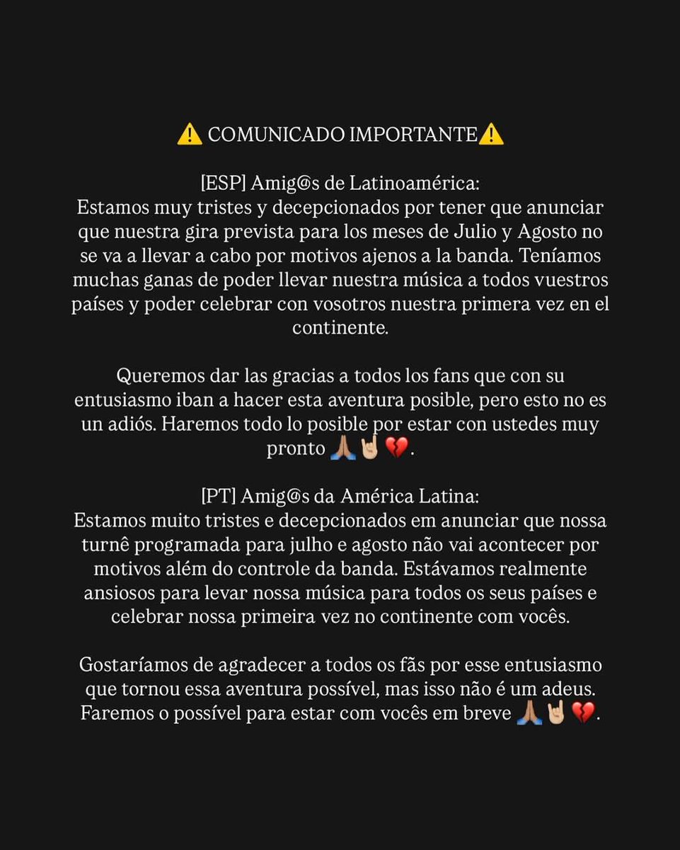 COMUNICADO IMPORTANTE BLOODHUNTER