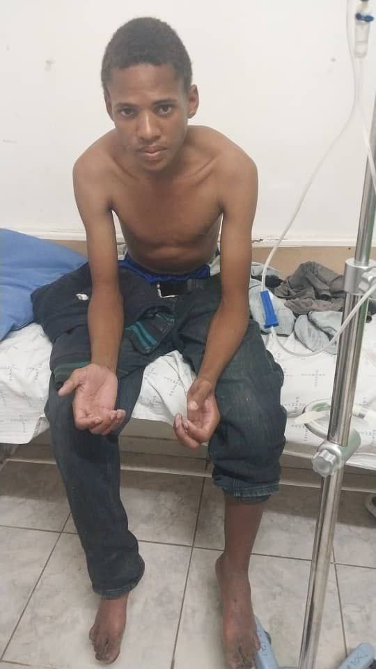 namibiansun's tweet image. JUST IN: The Namibian police in Kavango West are appealing to the public to help trace the family of a man identified as Alexander Justine (20), who is currently receiving medical attention at a hospital in the region.

He is said to be in a weak and sickly condition and unable…