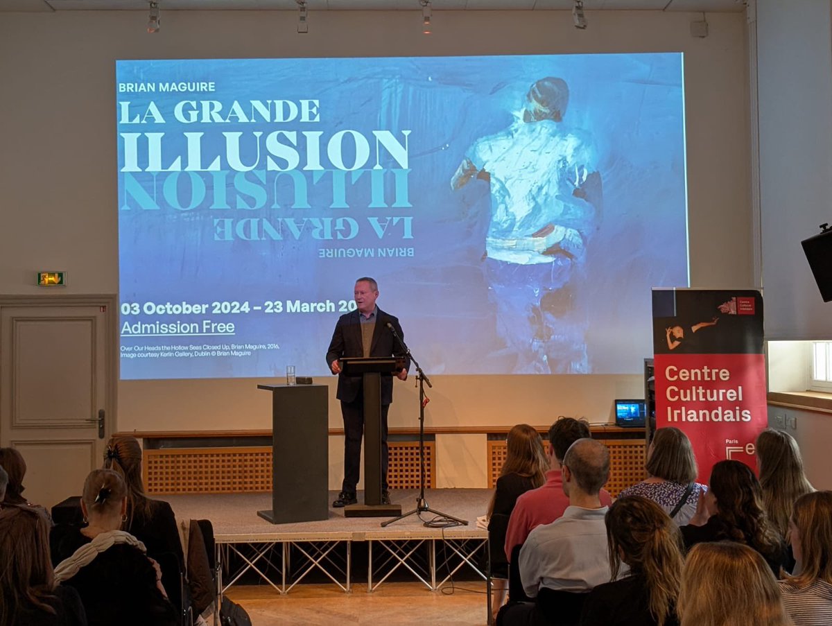 Commissioner for Human Rights (@commissionerhr) on Twitter photo Honoured to speak at the <a href="/cc_irlandais/">Centre Culturel Irlandais</a> in Paris tonight on the 20th anniversary of <a href="/UNESCO/">UNESCO 🏛️ #Education #Sciences #Culture 🇺🇳</a> Convention on the Diversity of Cultural Expressions. I emphasized the vital role of art and artists in promoting and defending human rights. Honoured to speak at the <a href="/cc_irlandais/">Centre Culturel Irlandais</a> in Paris tonight on the 20th anniversary of <a href="/UNESCO/">UNESCO 🏛️ #Education #Sciences #Culture 🇺🇳</a> Convention on the Diversity of Cultural Expressions. I emphasized the vital role of art and artists in promoting and defending human rights.