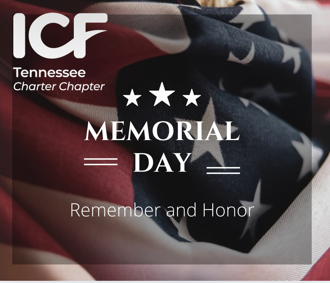 ICFTN's tweet photo. Help ICF Tennessee remember and honor all who served today! #MemorialDay #icftn https://t.co/YlZRbadnSM