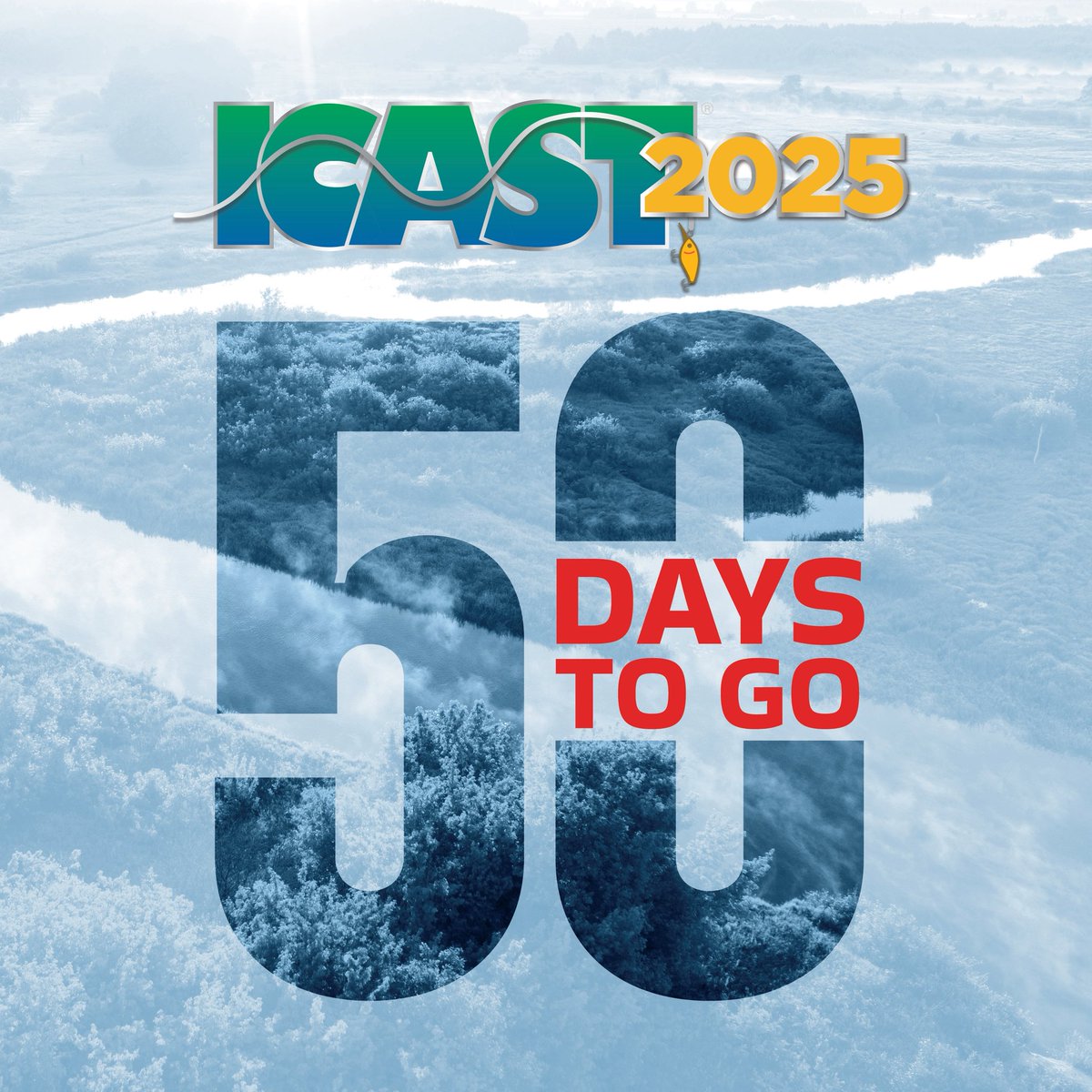 ICASTshow's tweet photo. Only 50 days stand between YOU and the biggest event in the sportfishing industry! From groundbreaking gear to game-changing connections, ICAST is where the entire community comes together. Are you ready? https://t.co/O5NcDzb84n
#ICAST2025 | #ICAST | #ICASTSHOW https://t.co/CPAAdJV2g6