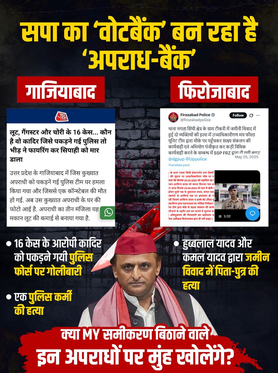 narendramodi177's tweet photo. जो सपा आतंकियों तक के केस वापस लेती है
वो इस पर भी कुछ नहीं बोलेंगे। https://t.co/6dXW5o504f