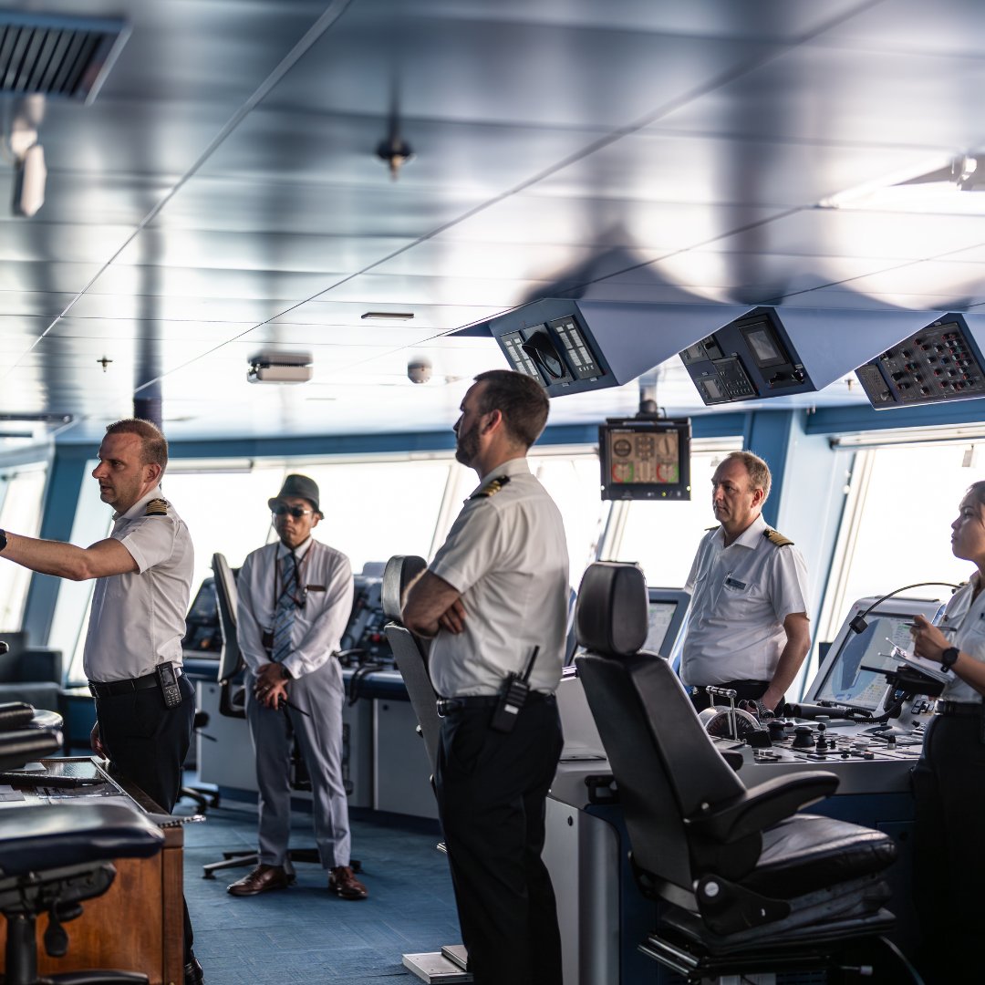 SeabournCruise's tweet image. Step onto the bridge, where Seabourn's officers welcome guests for a behind-the-scenes look at the art of navigation.