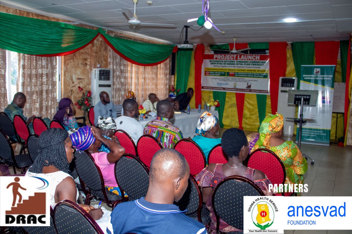 dracghana's tweet photo. Skin NTDs Project launched in Bolgatanga, Upper East Region by the kind curtesy of Anesvad Foundation #AnesvadFoundation #skinNTDs #GHS #Masseworld https://t.co/SE55CrxdGw