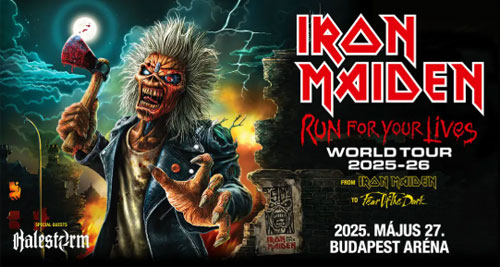 Mañana ARRANCA la GIRA de IRON MAIDEN en BUDAPEST - HUNGRIA

Entrar para mas información:
facebook.com/photo?fbid=149…
