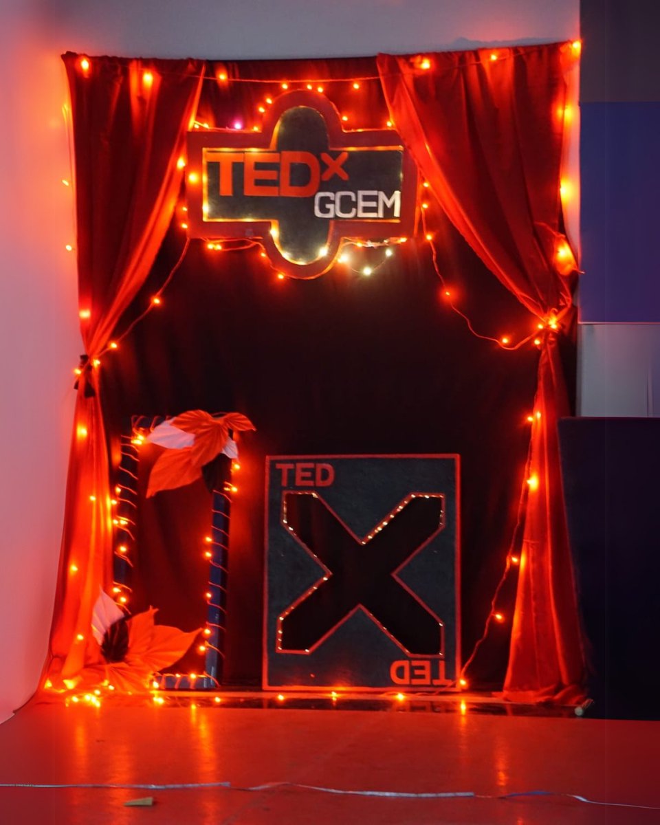 tedxgcem's tweet photo. Our venue wasnβt just a spaceβit was an atmosphere charged with curiosity, energy, and creativity. Every corner echoed conversations, connections, and the spirit of TEDx.
#ted #tedx #TEDxGCEM #tedevents #tedxevents #eventspace #bengaluru #ideasworthspreading #foryoupage https://t.co/NIq69yXuua