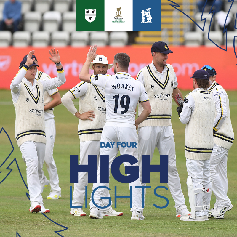 WarwickshireCCC's tweet photo. ๐๐ถ๐ด๐ต๐น๐ถ๐ด๐ต๐๐ ๐บ
Recap all the action from the last day โฌ๏ธ
Match Centre ๐บ https://t.co/2hoHwgCios
๐ป#YouBears | #WORvWAR