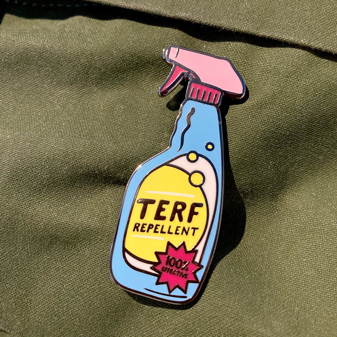 We're not the people who make enamel pins of 'TERF repellent' so I'd be careful who you are accusing of dehumanisation.

And calling people 'invertbrates' isn't actually calling them slugs. It means 'lacking a spine' in the humans sense of 'being a bit of a coward.'