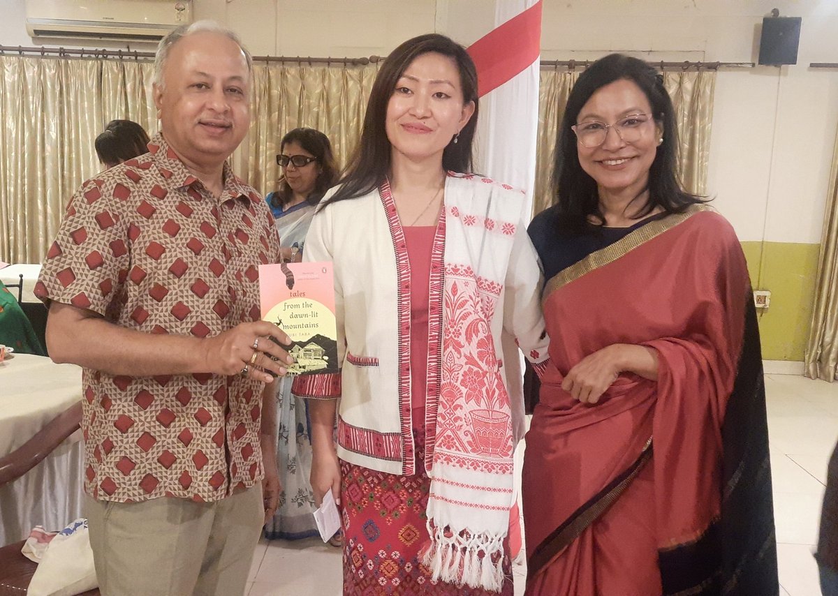 উৎপল বৰপূজাৰী Utpal Borpujari (@utpalborpujari) on Twitter photo Thanks to <a href="/sahityaakademi/">Sahitya Akademi</a>-winning author and childhood friend <a href="/rashmi_narzary/">Rashmi Narzary</a>, had the fortune of attending the release function of "Tales from the Dawn-Lit Mountains" (<a href="/PenguinIndia/">Penguin India</a>), debut collection of short stories by <a href="/SubiTaba/">SUBI TABA</a> Taba of Arunachal Pradesh (at centre). Thanks to <a href="/sahityaakademi/">Sahitya Akademi</a>-winning author and childhood friend <a href="/rashmi_narzary/">Rashmi Narzary</a>, had the fortune of attending the release function of "Tales from the Dawn-Lit Mountains" (<a href="/PenguinIndia/">Penguin India</a>), debut collection of short stories by <a href="/SubiTaba/">SUBI TABA</a> Taba of Arunachal Pradesh (at centre).