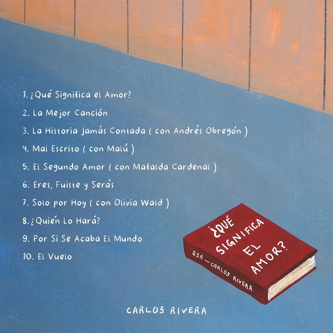 Repost <a href="/_CarlosRivera/">Carlos Rivera</a>
“¿Qué significa el amor? Es el nombre de nuestro nuevo álbum y estas son las 10 canciones que me ayudaron a encontrar las diferentes definiciones del amor. 

<a href="/sonymusicca/">Sony Music C.A.</a> 
<a href="/WestWoodEntt/">Westwood Entertainment</a> <a href="/mikenoriega/">Mike Noriega</a>