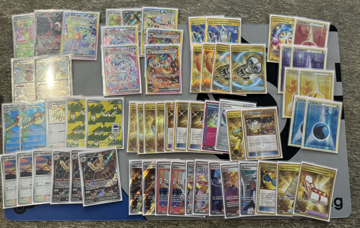 Top 64 Portland regional
Deck is really strong had some bad luck the first two games of the day one.
I’ve enjoyed so much my first regional in US and the community was amazing.
Thanks to my friend <a href="/Ryhaert/">Filippo Colamorea 🌊</a> for the list
