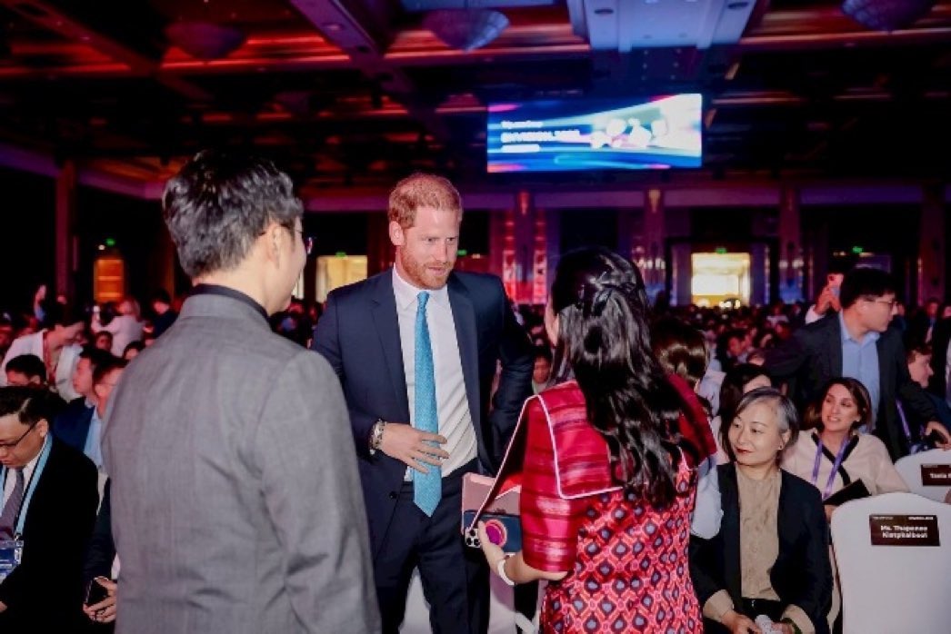 LKPrime01's tweet photo. The #Enevision2025 #TripconGroup event featured a very special guest: Prince Harry, Duke of Sussex, who spoke about Travalyst, his initiative to improve the global impact of tourism. #TripEvents https://t.co/b2AADnCjcB