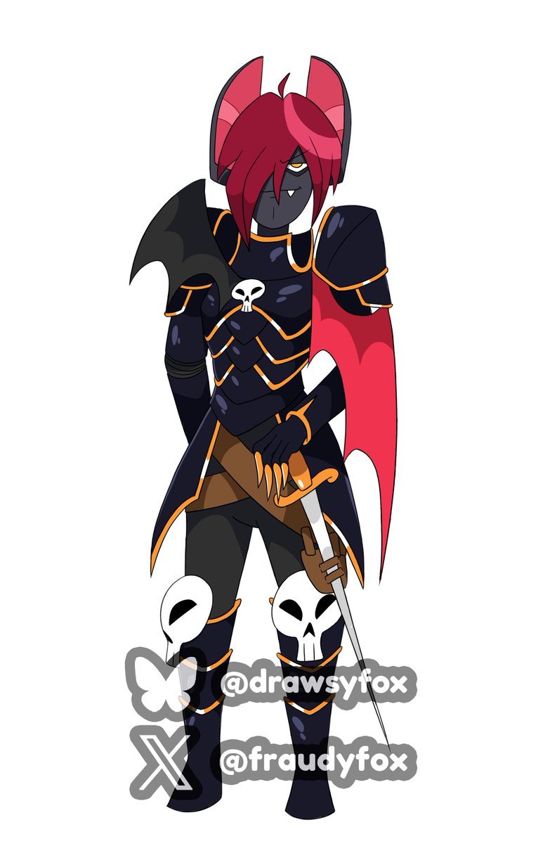 fraudyfox's tweet photo. Andre Zomarova, commission for @ABattyResonator ~ https://t.co/TuCTPnys5v