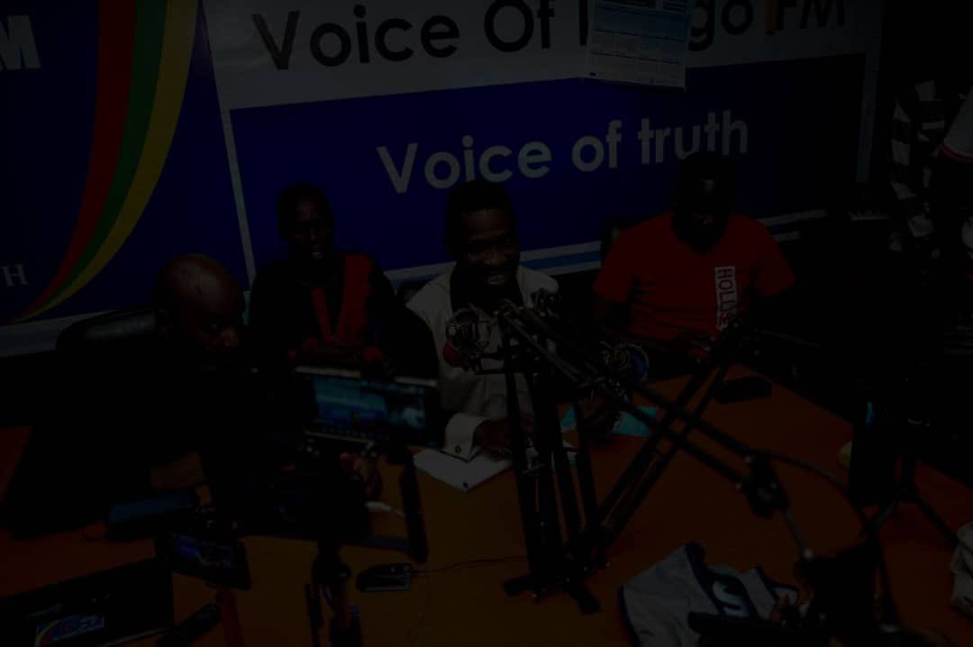 HEBobiwine's tweet photo. We have moved to the generator after the power was switched off in an attempt to sabotage our show on Voice of Lango FM! 
#FreeUganda https://t.co/kT2MpwFvv1