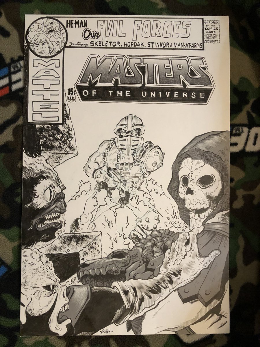 Kirk Spencer - Secretary of Comic Books (@big5army) on Twitter photo <a href="/Gentlman_Gaming/">CountryGentlman</a> Choosing just one favorite is tough! Guess I’ll go with Skeletor. I’ve chosen him for several commissions before. This one by the amazing <a href="/chrisacomics/">Chris Anderson SDCC Saturday ONLY 4613</a>. <a href="/Gentlman_Gaming/">CountryGentlman</a> Choosing just one favorite is tough! Guess I’ll go with Skeletor. I’ve chosen him for several commissions before. This one by the amazing <a href="/chrisacomics/">Chris Anderson SDCC Saturday ONLY 4613</a>.