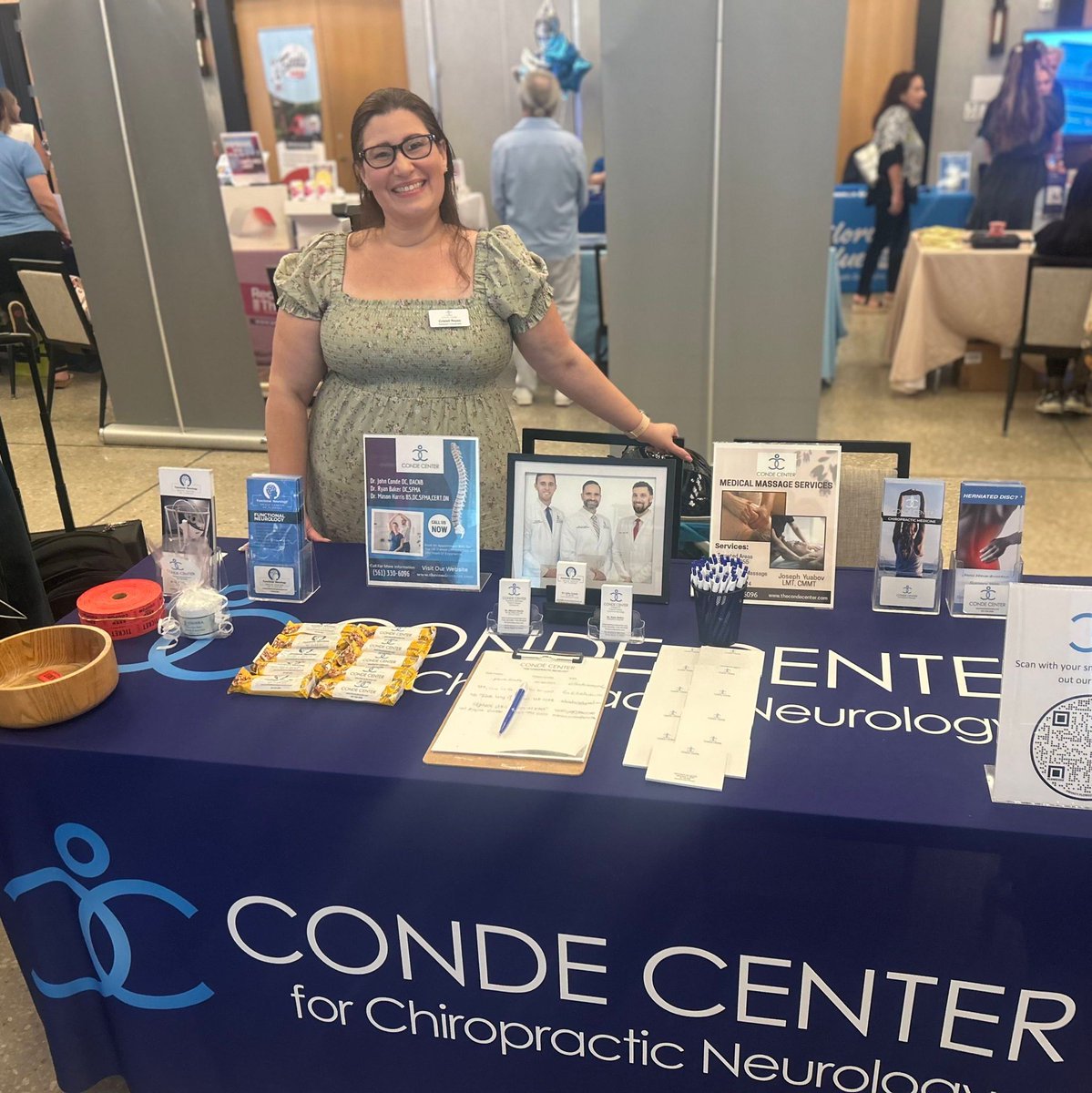 thecondecenter's tweet image. 🌟 Connecting with the Business Community in Delray!
Our Outreach Coordinator, Cristell Reyes, proudly represented Conde Center at the Greater Delray Chamber Business Expo hosted at the Aloft Hotel.

#CondeCenter #DelrayChamber #BusinessExpo #DelrayBeachEvents