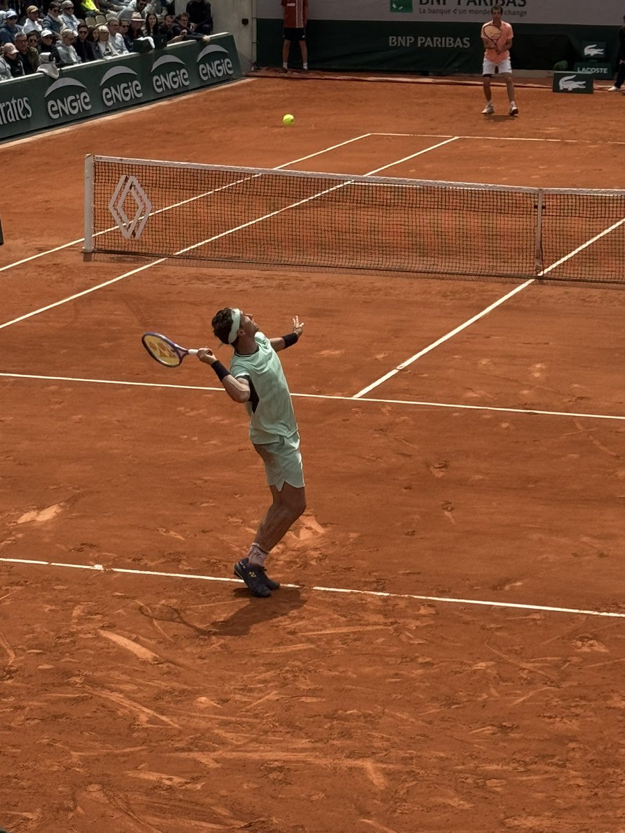 SportPerla's tweet photo. Casper Ruud #RolandGarros https://t.co/hIEoIu0mIA
