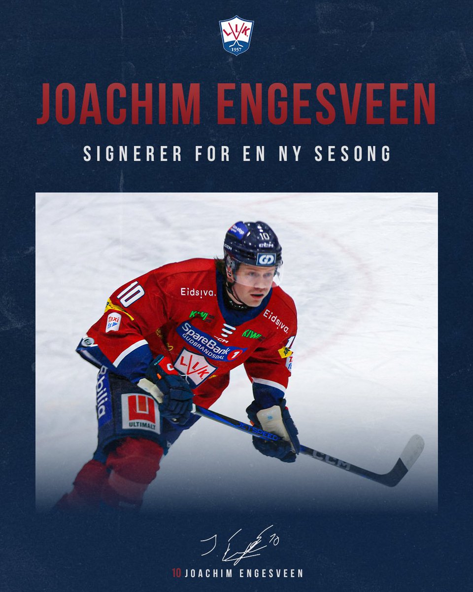 LillehammerIK's tweet photo. 𝐉𝐎𝐀𝐂𝐇𝐈𝐌 𝐄𝐍𝐆𝐄𝐒𝐕𝐄𝐄𝐍 𝐅𝐎𝐑𝐋𝐄𝐍𝐆𝐄𝐑💥

Med evnen til å komme under huden på motstanderne, er den raske og eksplosive vingen klar for nok en sesong i Lillehammer-drakta🔥  

✍️Les mer: https://t.co/R78uuDhu8N

Foto: Arild Åssveen, NHB Norske hockeybilder #2hockey https://t.co/kWjjks0XdL