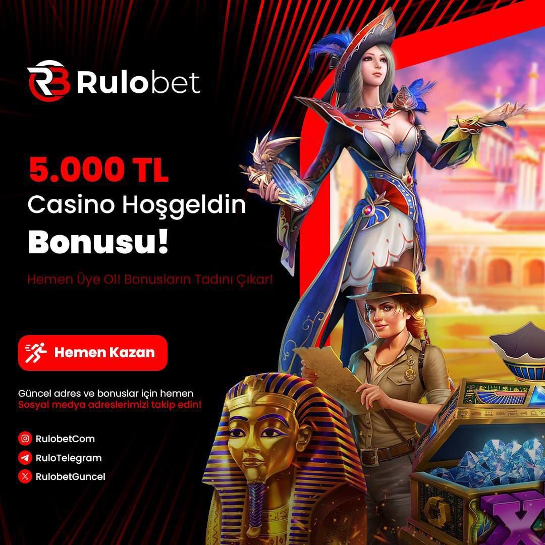 💥 Rulobet'te Şimdi Büyük Kazanç Zamanı! 💥

🎁 Yeni oyuncularımıza özel %100 hoş geldin bonusu ile tam 5000 TL'ye kadar bedava bahis fırsatını kaçırma!

🎰 Slot oyunları, 🎲 canlı casino ve ⚽️ spor bahislerinde #Rulobet'in farkını yaşa. 

🚩 rulo.work/vzfp7