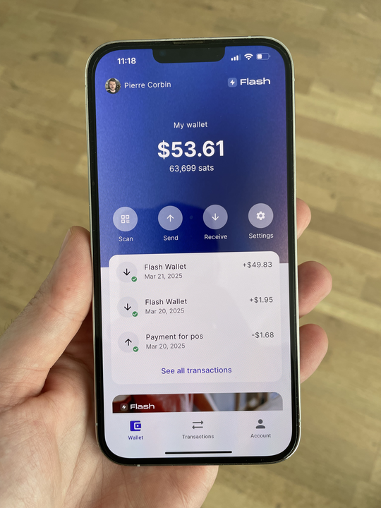 CierrePorbin's tweet photo. Have you used a Lightning Wallet?

Which one is your favorite? 

With Flash you get self-custody but without complicated UI. https://t.co/gXlV5GdSwA
