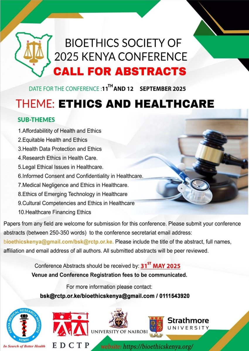 Bioethics Society of Kenya (@bioethicssk) on Twitter photo 