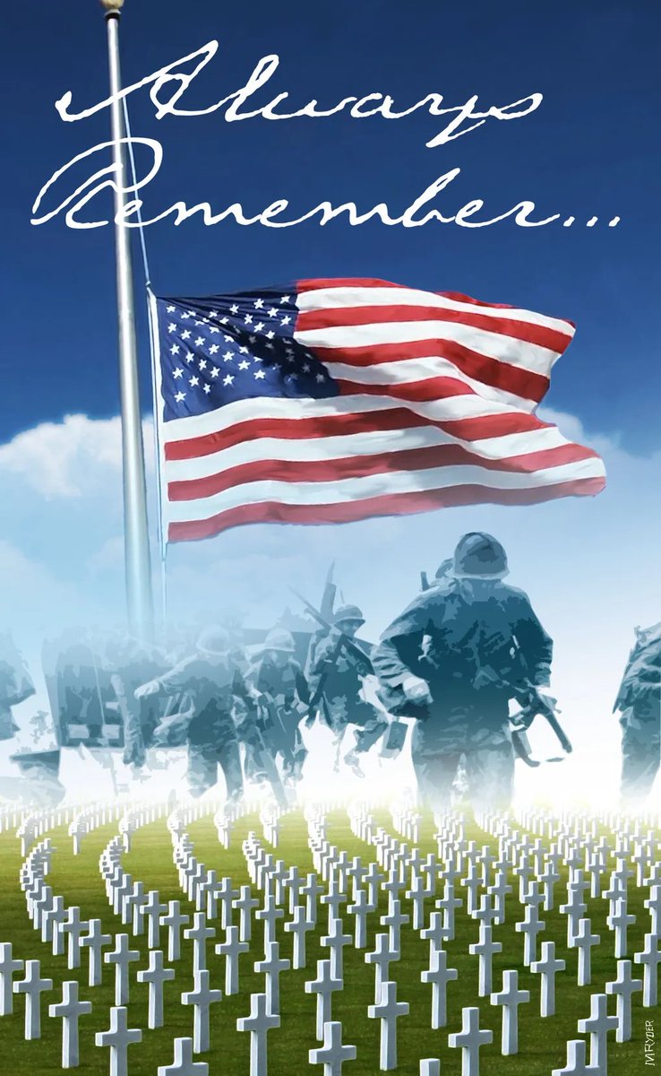 Wishing you and yours a meaningful Memorial Day, remembering those brave souls who gave their lives for our freedom.