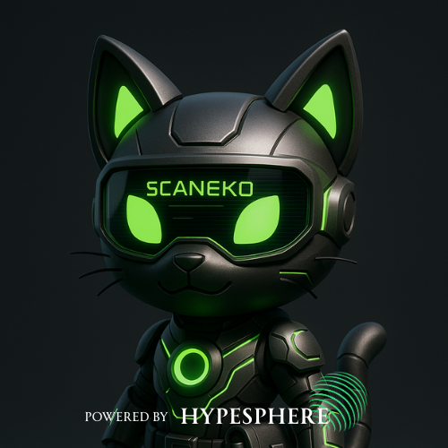 💻 Just deployed: Scaneko
 your new meme coin radar on #HypeEVM!

🔎 Scaneko is a token detector bot powered by $Sphere #HyperSphere 

🚨 It scans *freshly launched* meme tokens on HypeEVM in real-time

📡 Stay ahead of the curve with live alerts

📬 Join the public alert