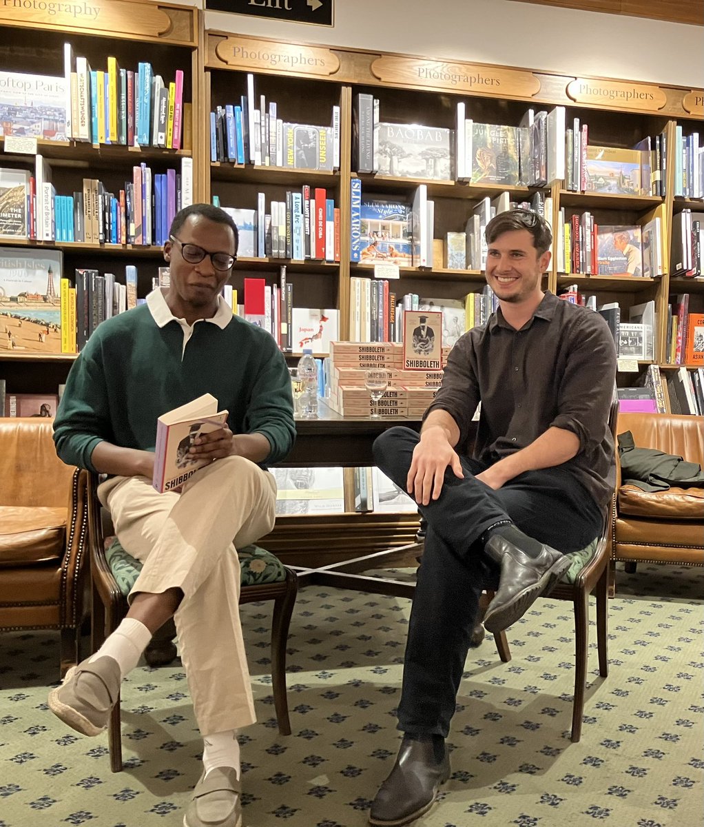 Europa Editions UK (@europaeduk) on Twitter photo Landmark event for <a href="/peermohambert/">Thomas Peermohamed Lambert</a>’s scintillating debut SHIBBOLETH, discussing identity politics and #Oxford campus life with <a href="/tomowolade/">Tomiwa Owolade</a>, on <a href="/Hatchards/">Hatchards</a> historic, hallowed premises. Happy publication week!! Landmark event for <a href="/peermohambert/">Thomas Peermohamed Lambert</a>’s scintillating debut SHIBBOLETH, discussing identity politics and #Oxford campus life with <a href="/tomowolade/">Tomiwa Owolade</a>, on <a href="/Hatchards/">Hatchards</a> historic, hallowed premises. Happy publication week!!