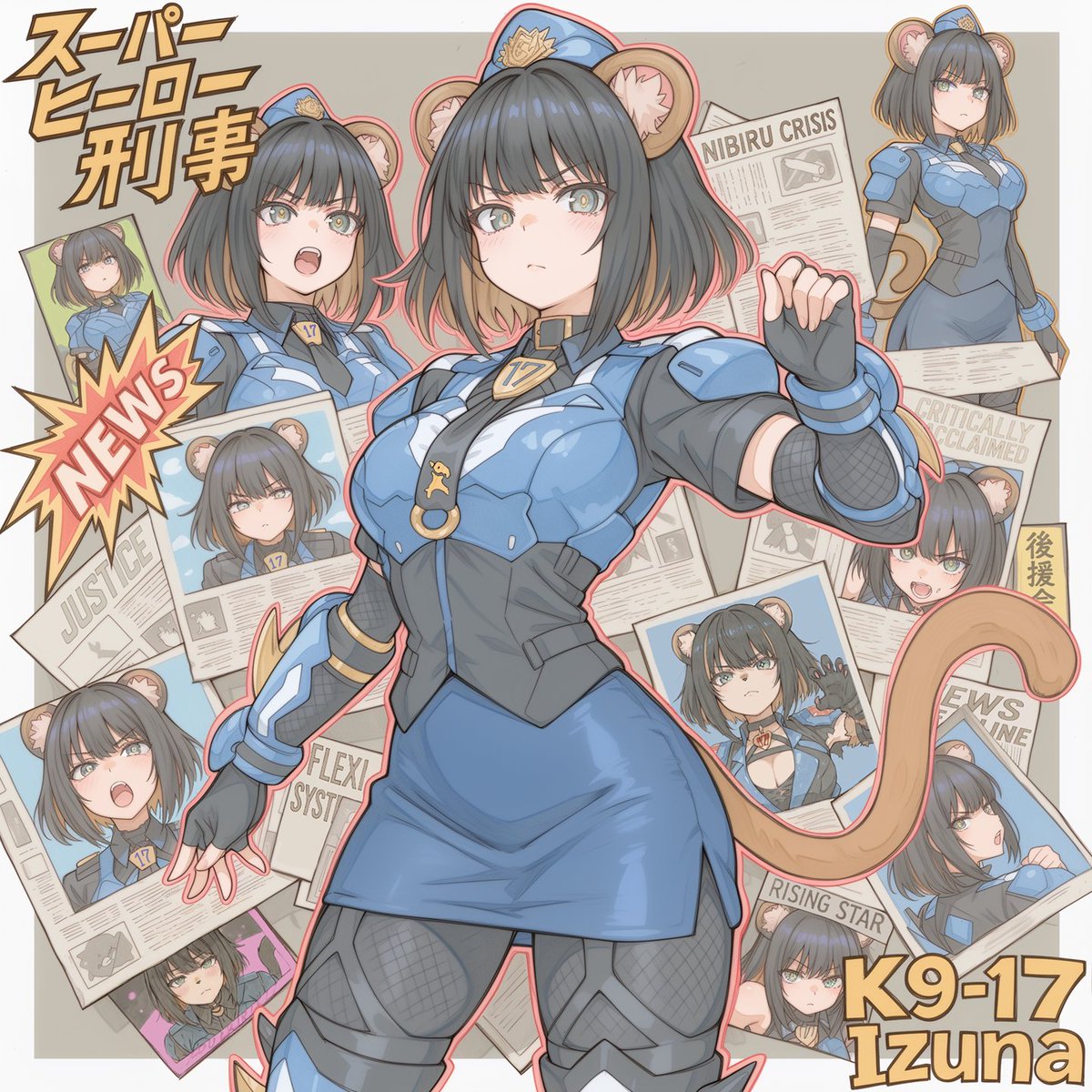 K9－17號 イヅナ
なんて可愛いんだろう～📸✨
#OCGファンアート