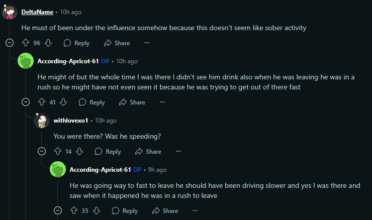 LilMissMcSwine's tweet photo. Way more people laughing and recording than asking their "friend" if he's ok. I hope this snaps the kid out of his internet clout delusions, but I'm not holding my breath. #doughertydozen #alexdougherty https://t.co/rAIN890ac2