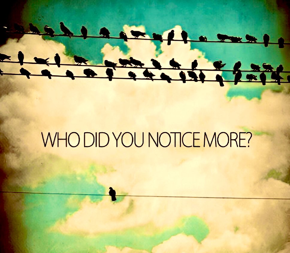 Those who don’t follow the crowd change the game.