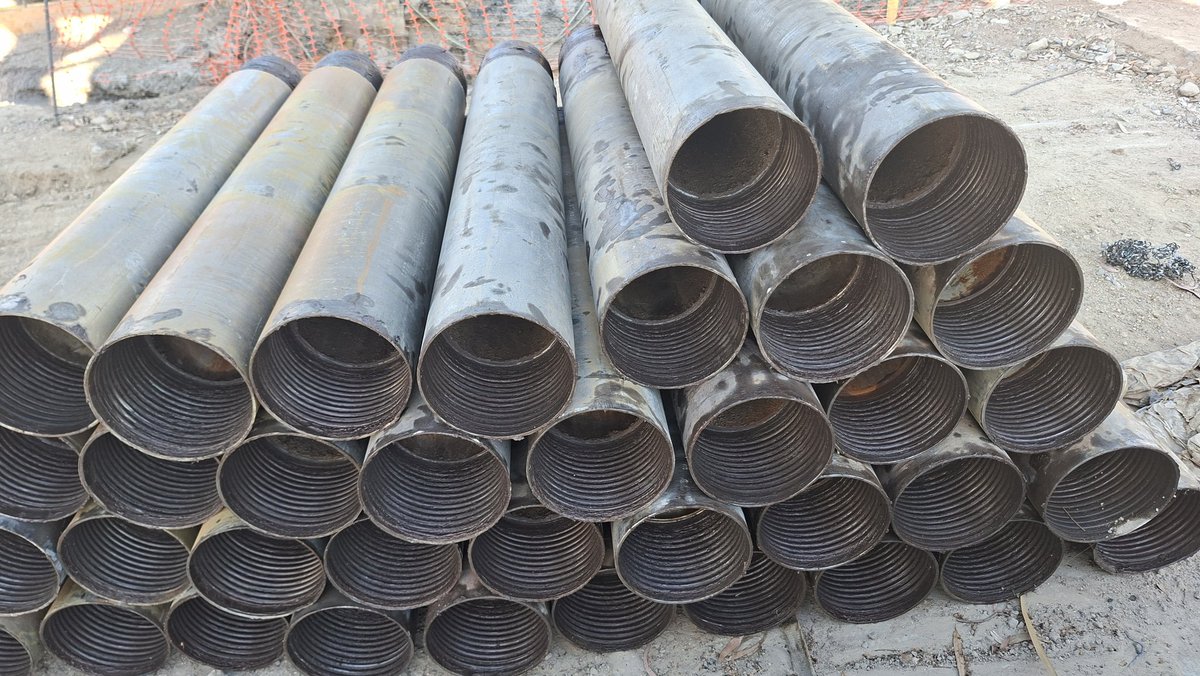 Unión de los tramos del Muelle de la Compañía de RioTinto: