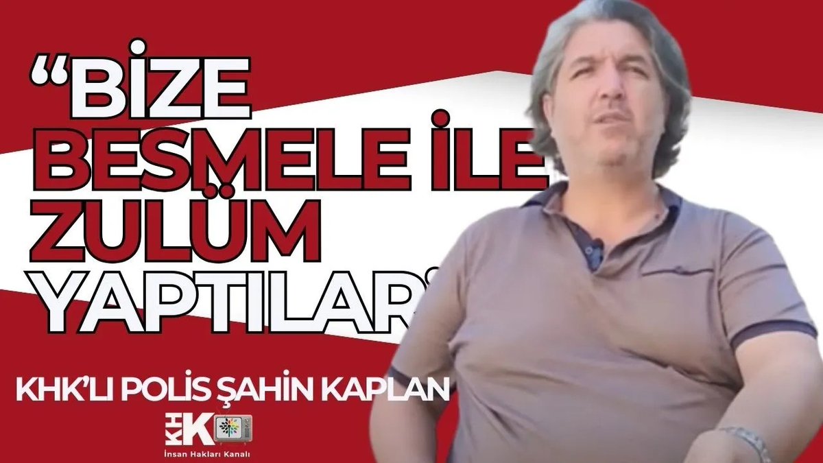 "Besmele çekip zulmettiler bize"

Yıllarca cezaevinde kaldı, çıktıktan sonra bilmediği işlerde çalıştı, iş kazasında 3 parmağı koptu. Eşinden ayrıldı, sokaklarda kaldı.

KHK'lı polsi memuru Şahin Kaplan'ın hikayesi.
👇👇👇
youtu.be/6vY4N1SQeFE?si…