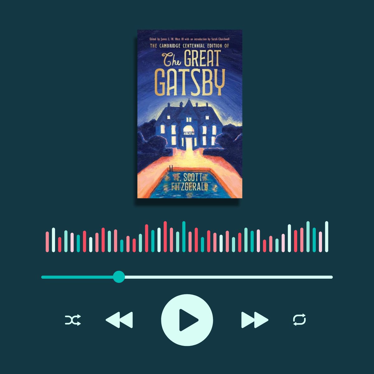 Cambridge University Press (@cambridgeup) on Twitter photo "Gatsby isnโt a love story; itโs a critique of the American Dream."
Sarah Churchwell on <a href="/spectator/">The Spectator</a>'s Book Club podcast, discussing what we get wrong about 'The Great Gatsby'.
๐ง Listen to the full podcast here: cup.org/42Zqb0z "Gatsby isnโt a love story; itโs a critique of the American Dream."
Sarah Churchwell on <a href="/spectator/">The Spectator</a>'s Book Club podcast, discussing what we get wrong about 'The Great Gatsby'.
๐ง Listen to the full podcast here: cup.org/42Zqb0z