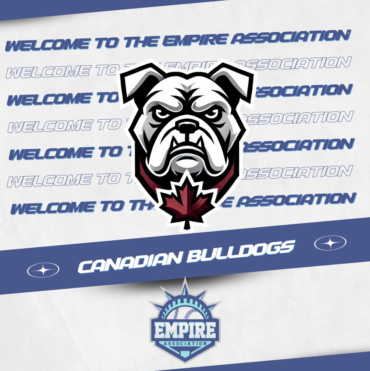 We would like to welcome the Canadian Bulldogs for the inaugural 2026 campaign 🇨🇦