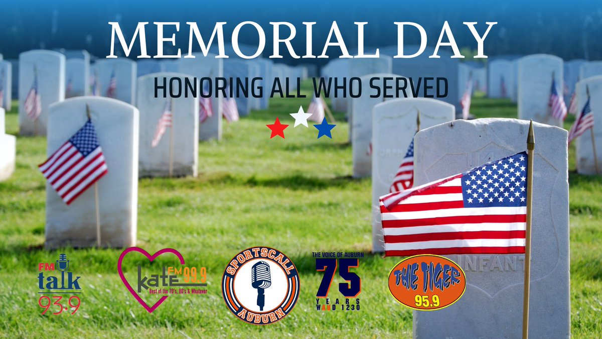 Today we remember those who gave the ultimate sacrifice for our country. We will never forget you.