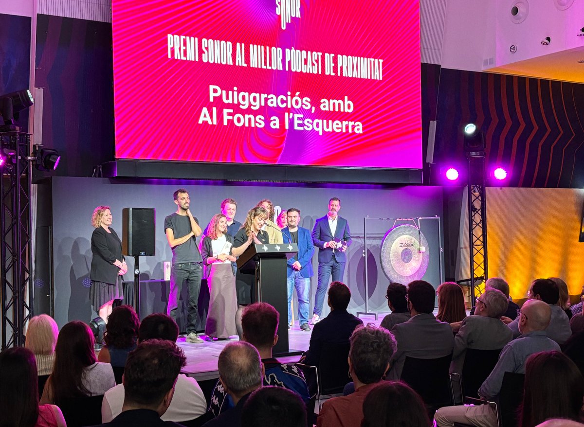 La Xarxa (@laxarxa) on Twitter photo 🏆 El millor pòdcast de proximitat és per a 'Puiggraciós, amb Al Fons a l’Esquerra', un pòdcast de <a href="/rsilenci/">Ràdio Silenci</a> sobre els 50 anys de l'arribada de les monges al Santuari de Puiggraciós
#PremisSonor 🏆 El millor pòdcast de proximitat és per a 'Puiggraciós, amb Al Fons a l’Esquerra', un pòdcast de <a href="/rsilenci/">Ràdio Silenci</a> sobre els 50 anys de l'arribada de les monges al Santuari de Puiggraciós
#PremisSonor