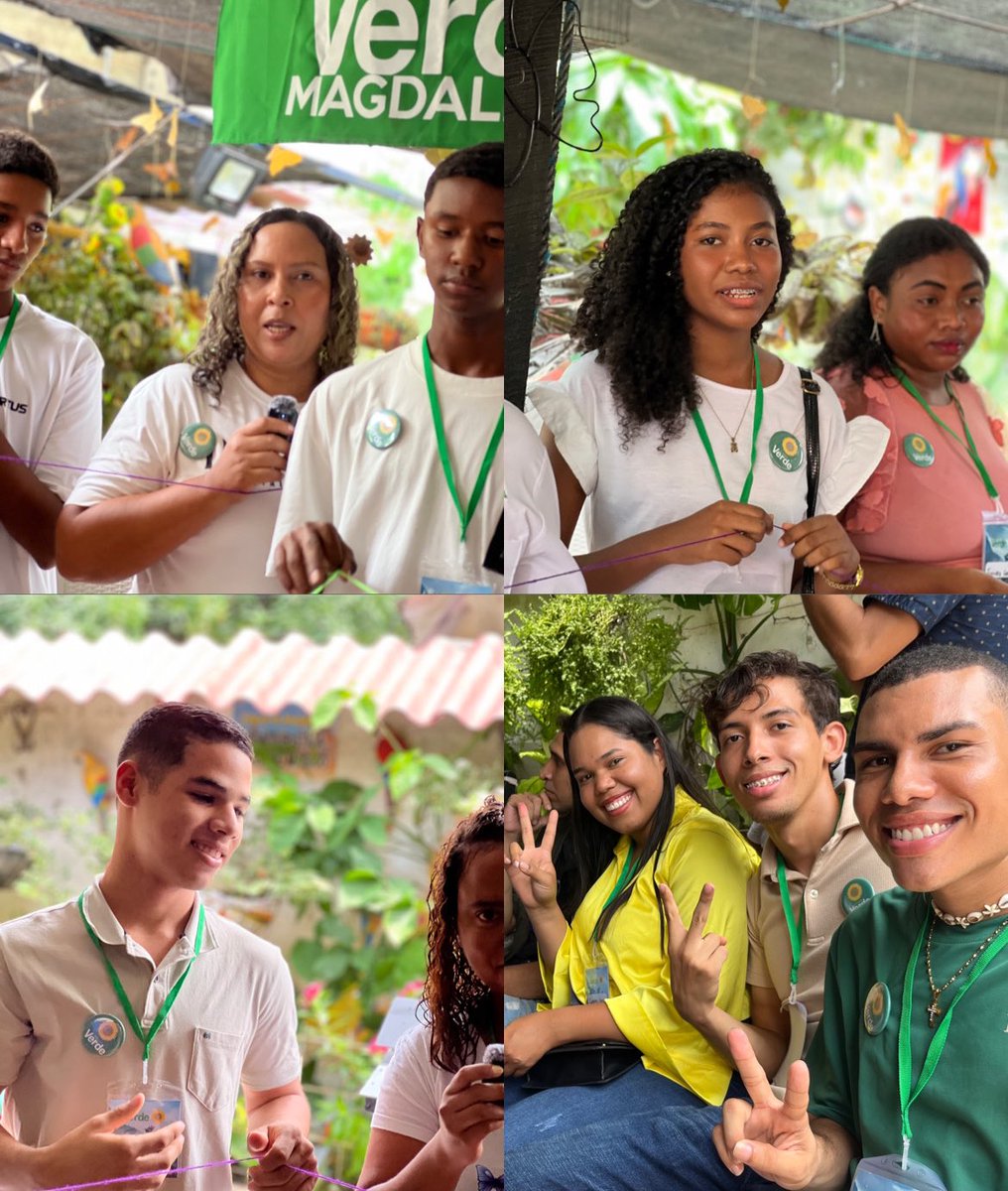 YulmerPerez's tweet photo. Durante nuestro encuentro del equipo de #ElPoderDeLasVoluntades en Aracataca, Magdalena. Recordamos la importancia de transformar nuestras realidades y nuestro departamento.
Gracias a cada uno por representar con cariño, determinación y carácter a su municipio o corregimiento, porqué eso nos hace más fuertes, más seguros y nos permite abrirle el camino a una nueva generación que cree qué, en el Magdalena, hay una historia por escribir.
¡Seguiremos avanzando y recorriendo el Magdalena !
#SoyVerde