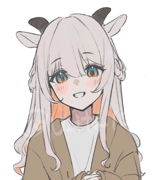 アイコンにしてる子描き直してみてる 