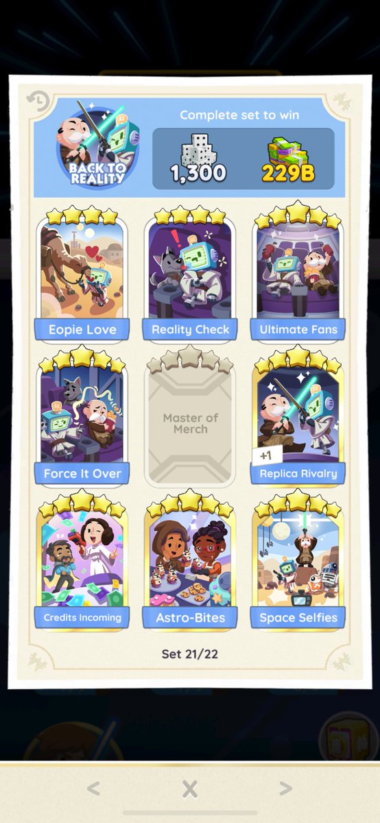 KASMOM24's tweet image. Can anyone do this trade? I need Master of Merch.
Play MONOPOLY GO! with me! Download it here: mply.io/zsLaXQ