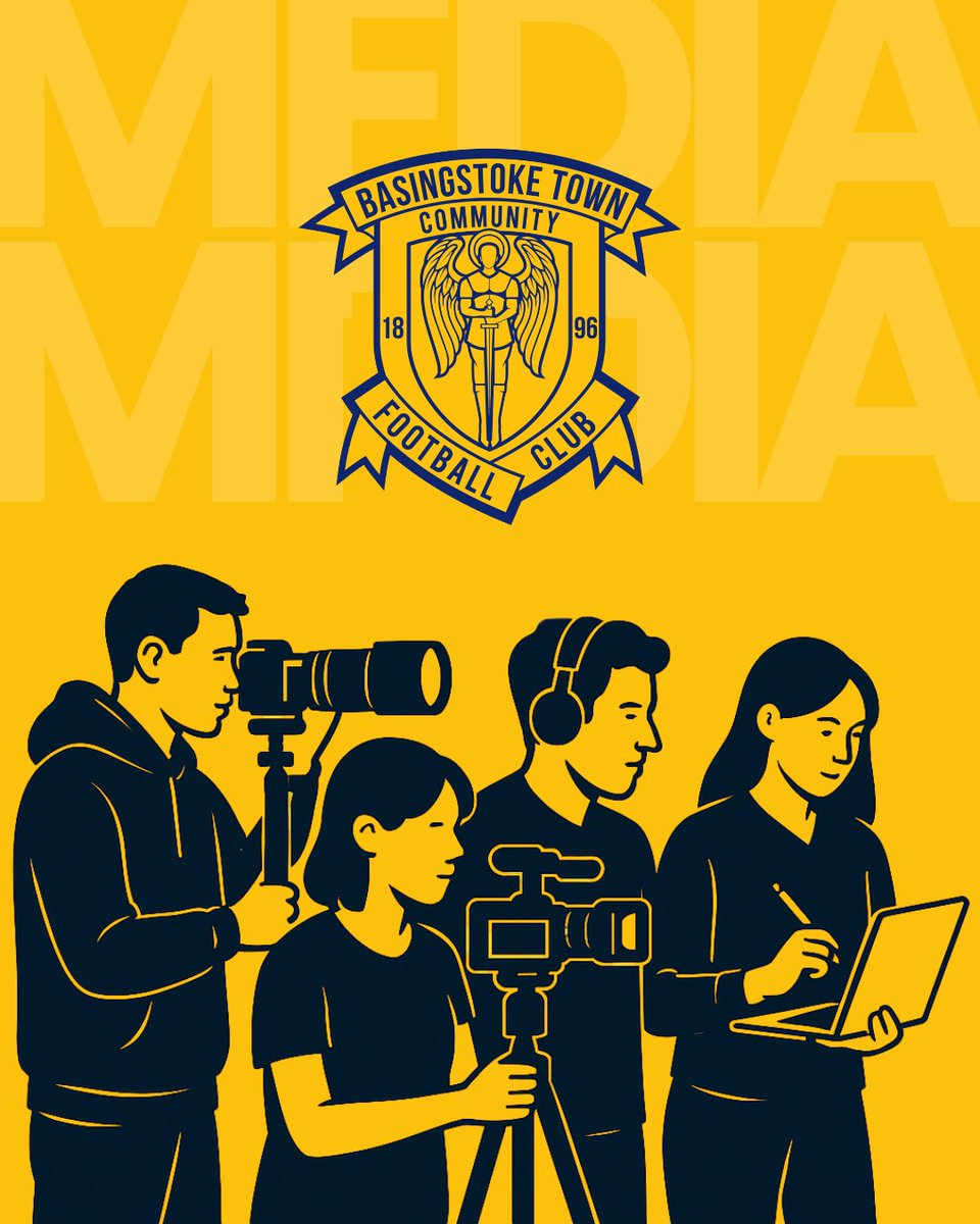 There’s something special about capturing a moment no one else saw... 

The unseen. The unfiltered. The unforgettable.

We’re building a media team across the board: writers, designers, editors, content creators, anyone who can help us tell the real story of Basingstoke Town.

If