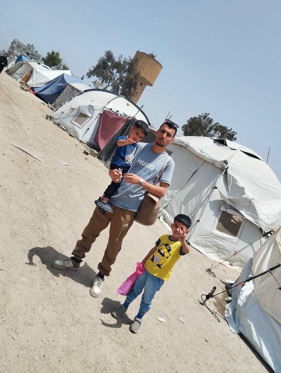 From Gaza… Imad, Adam, and I are still alive, holding on and waiting for the sunrise of freedom ❤️.
If you care about us, leave a kind prayer or comment with 🇵🇸🍉.